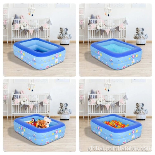 Square Kiddie Pool Inflatable Little Dr BLUE Inflatable Swimming Pool Baby Pool Manufactory